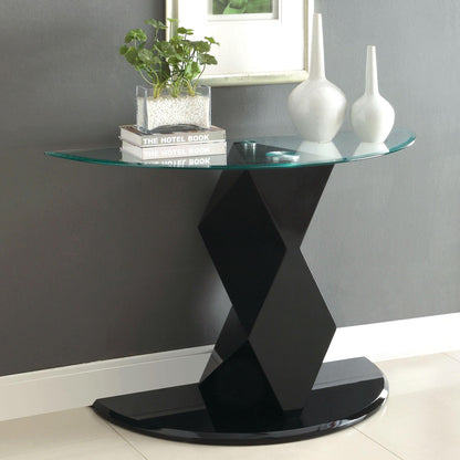  Furniture of America Malawa V Sofa Table CM4170BK-S-PK IMAGE 1