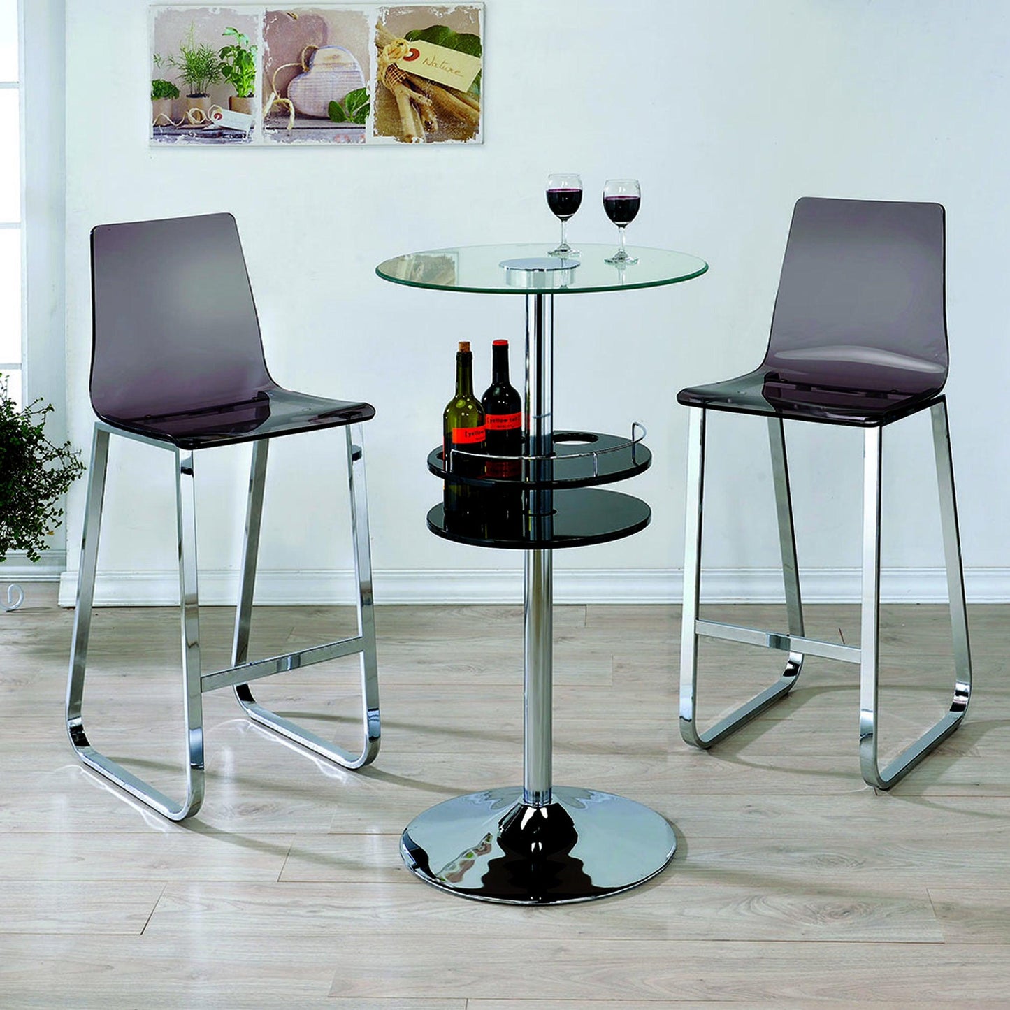  Furniture of America Xena Pub Height Dining Chair CM3990SK-BC-2PK IMAGE 2