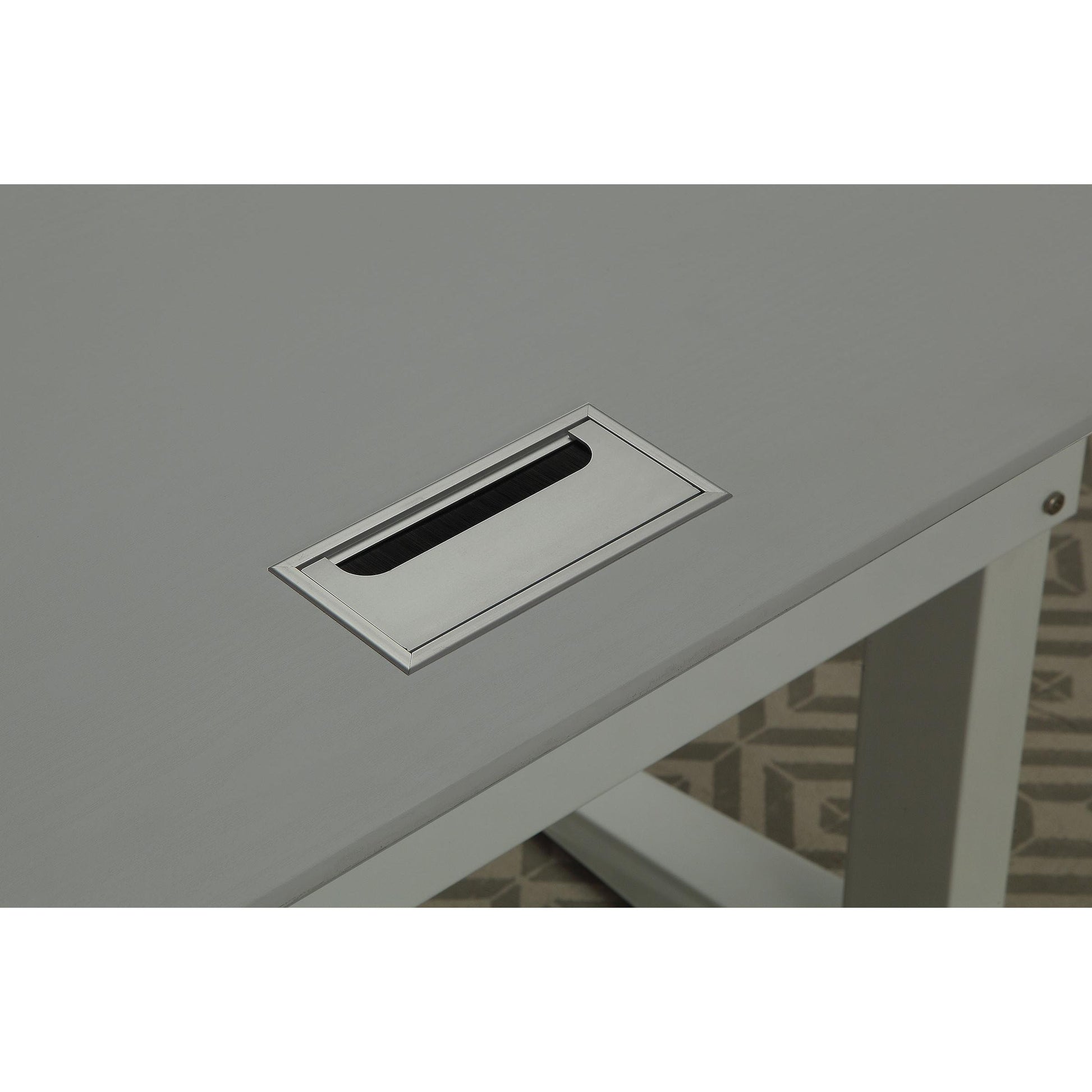  Furniture of America Office Desks Desks CM-DK6092L-GY-TABLE IMAGE 7