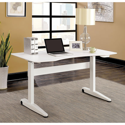  Furniture of America Office Desks Desks CM-DK6092L-WH-TABLE IMAGE 1