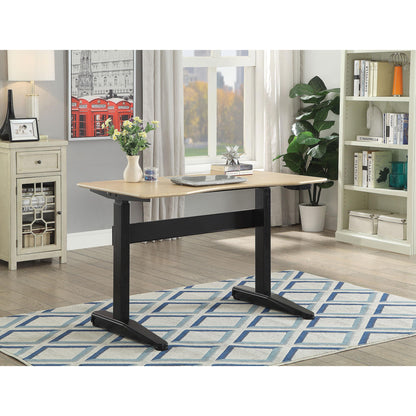 Furniture of America Office Desks Desks CM-DK6092S-BK-TABLE IMAGE 3