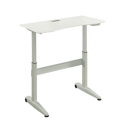  Furniture of America Office Desks Desks CM-DK6092S-WH-TABLE IMAGE 2