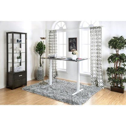  Furniture of America Office Desks Desks CM-DK6454L-GY IMAGE 3