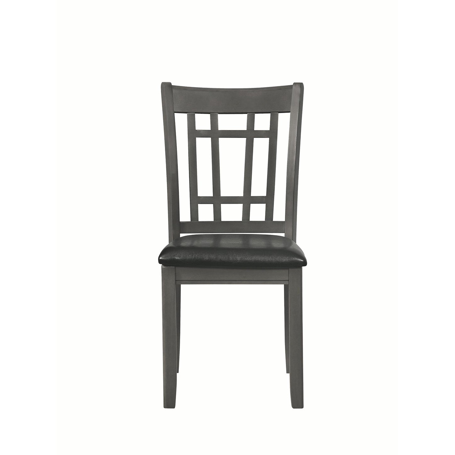 Coaster Furniture Lavon 108212 Wood Dining Side Chair - Medium Grey (Set of 2) IMAGE 2