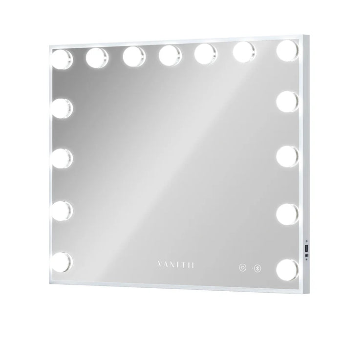 Mary Vanity Mirror 15 Dimmable LED Bulbs