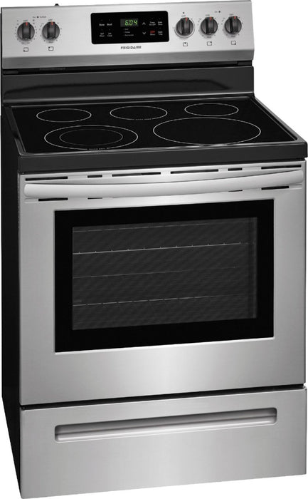 Frigidaire - 5.3 cu. ft. Self-Cleaning Freestanding Electric Range - Stainless Steel