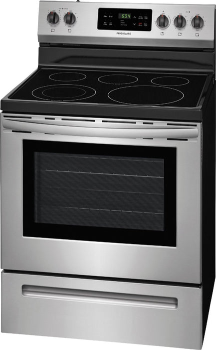 Frigidaire - 5.3 cu. ft. Self-Cleaning Freestanding Electric Range - Stainless Steel