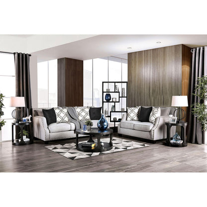 Furniture of America Phoibe Stationary Fabric Sofa SM3077-SF IMAGE 2