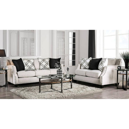  Furniture of America Phoibe Stationary Fabric Sofa SM3078-SF IMAGE 7