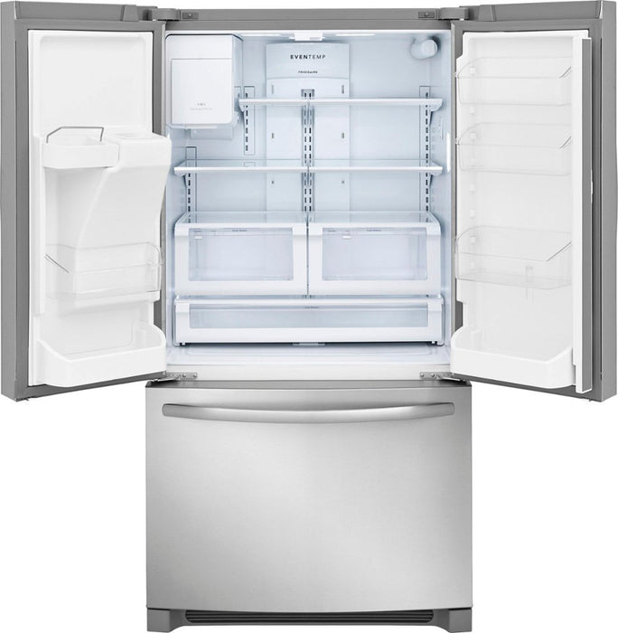 Frigidaire - 26.8 Cu. Ft. French Door Refrigerator - Stainless steel