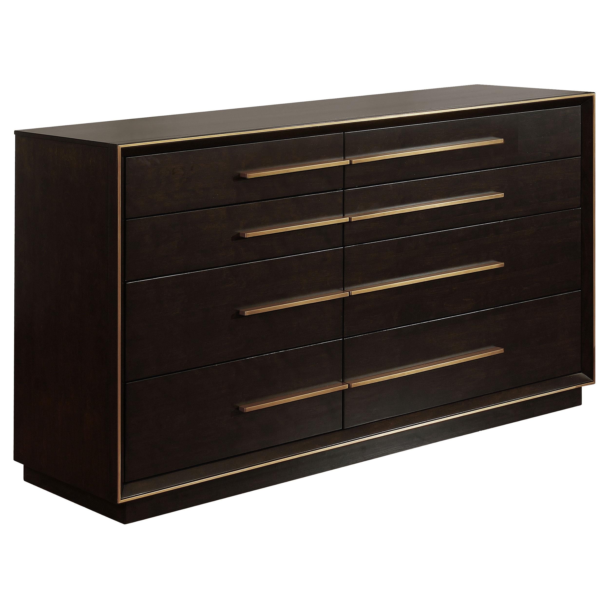 Coaster Furniture Durango 223263 8-Drawer Dresser - Smoked Peppercorn IMAGE 1