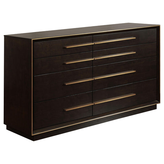 Coaster Furniture Durango 223263 8-Drawer Dresser - Smoked Peppercorn IMAGE 1