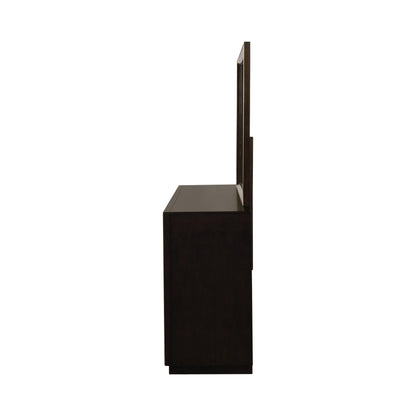  Coaster Furniture Durango 223264 Dresser Mirror - Smoked Peppercorn IMAGE 3