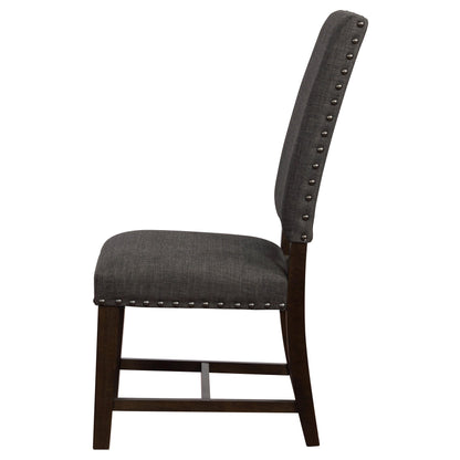 Coaster Furniture Twain 109142 Upholstered Dining Side Chair - Warm Grey IMAGE 5