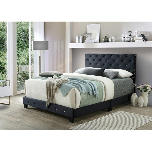 Generation Trade Starlett 104249 King Bed - Black IMAGE 1