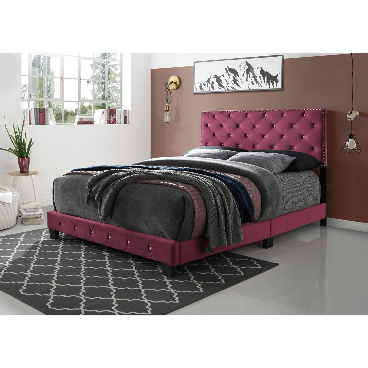 Generation Trade Starlett 104429 Full Bed - Pink IMAGE 1