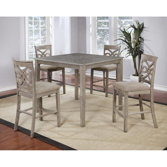 Generation Trade Bradford 371021 5 pc Counter Height Dinette IMAGE 1