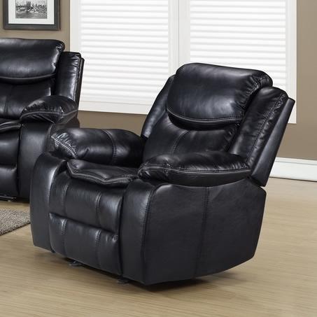 Generation Trade Emerson 665042 Rocker Recliner - Black IMAGE 1