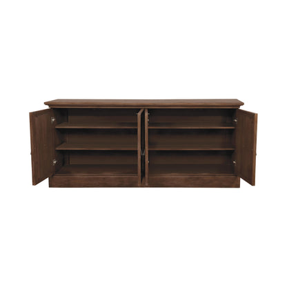 Coaster Furniture Brockway 110315 4-door Dining Sideboard Buffet Cabinet - Antique Java IMAGE 1