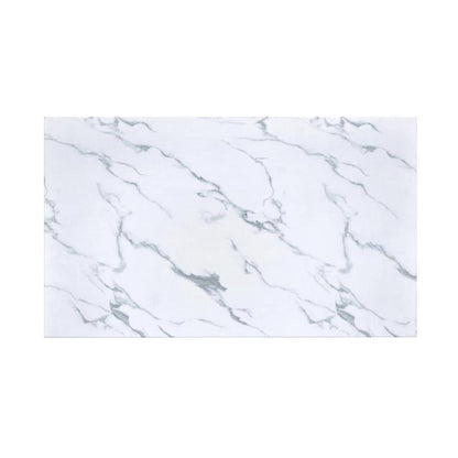 Coaster Furniture Athena 110101 Rectangular 64-inch Faux Marble Dining Table - Chrome IMAGE 4