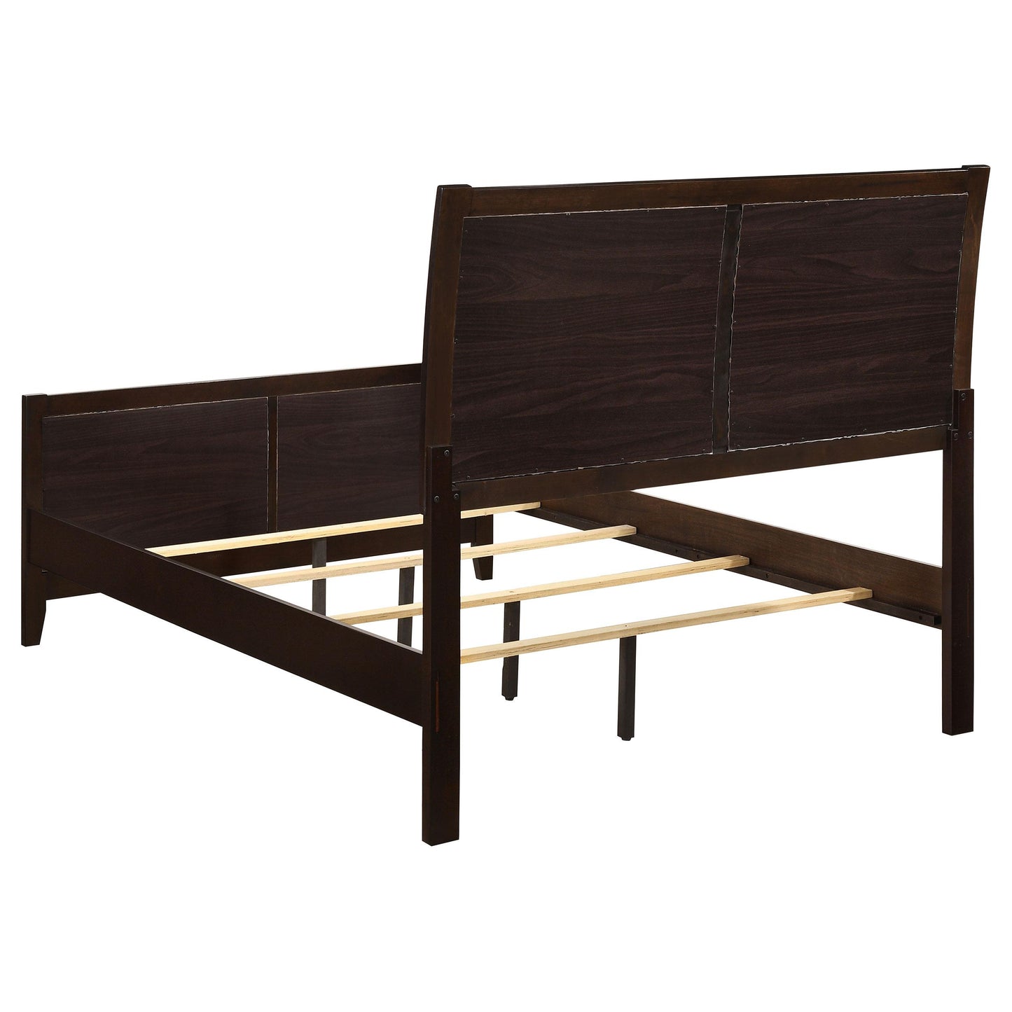  Coaster Furniture Carlton 202091F Wood Full Panel Bed - Cappuccino IMAGE 3