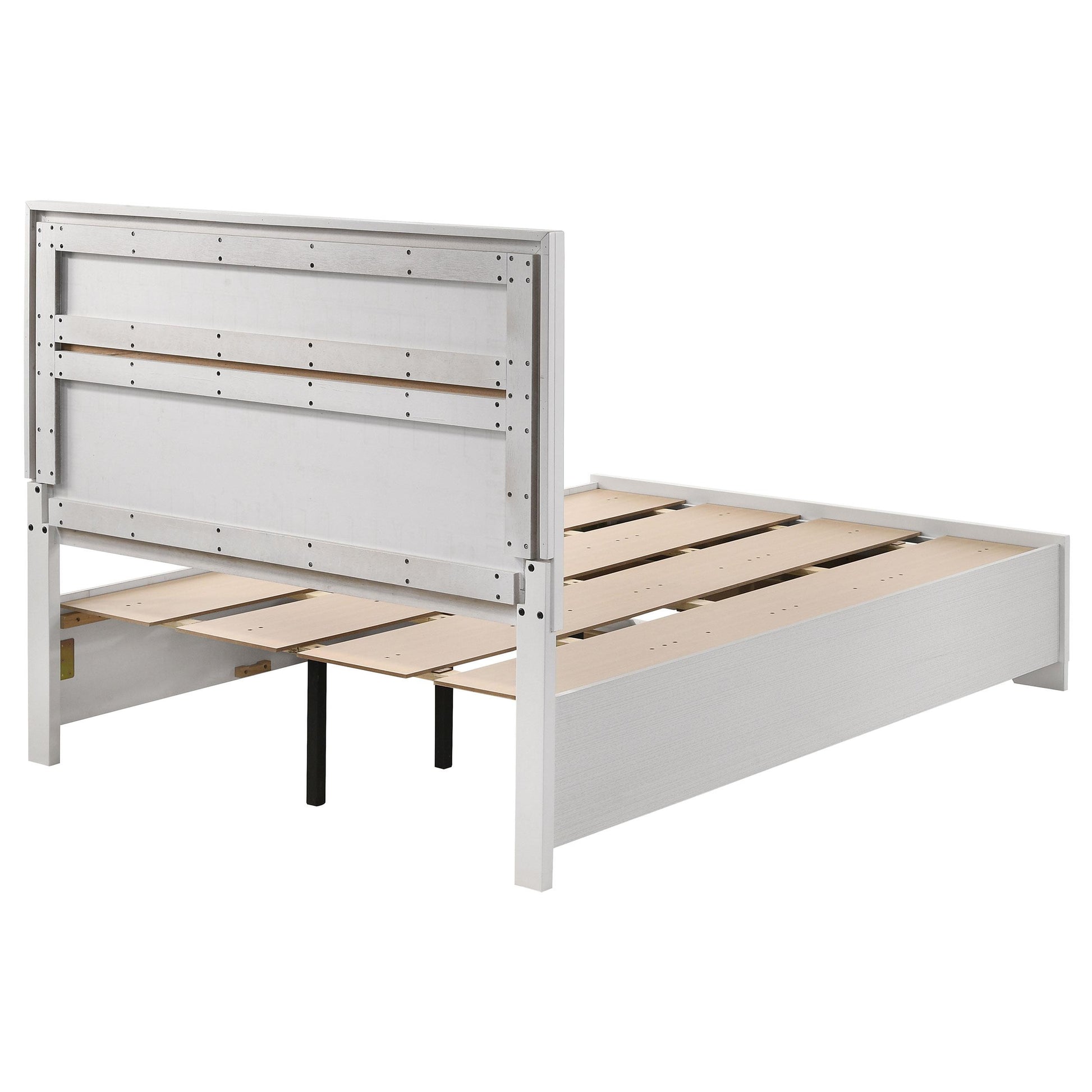 Coaster Furniture Miranda 205111F 51-inch Wood Full Storage Panel Bed - White IMAGE 7