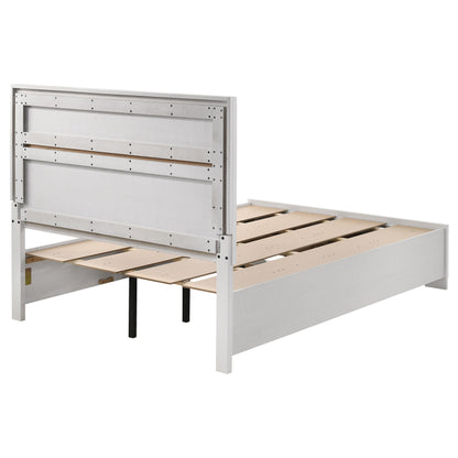 Coaster Furniture Miranda 205111F 51-inch Wood Full Storage Panel Bed - White IMAGE 7