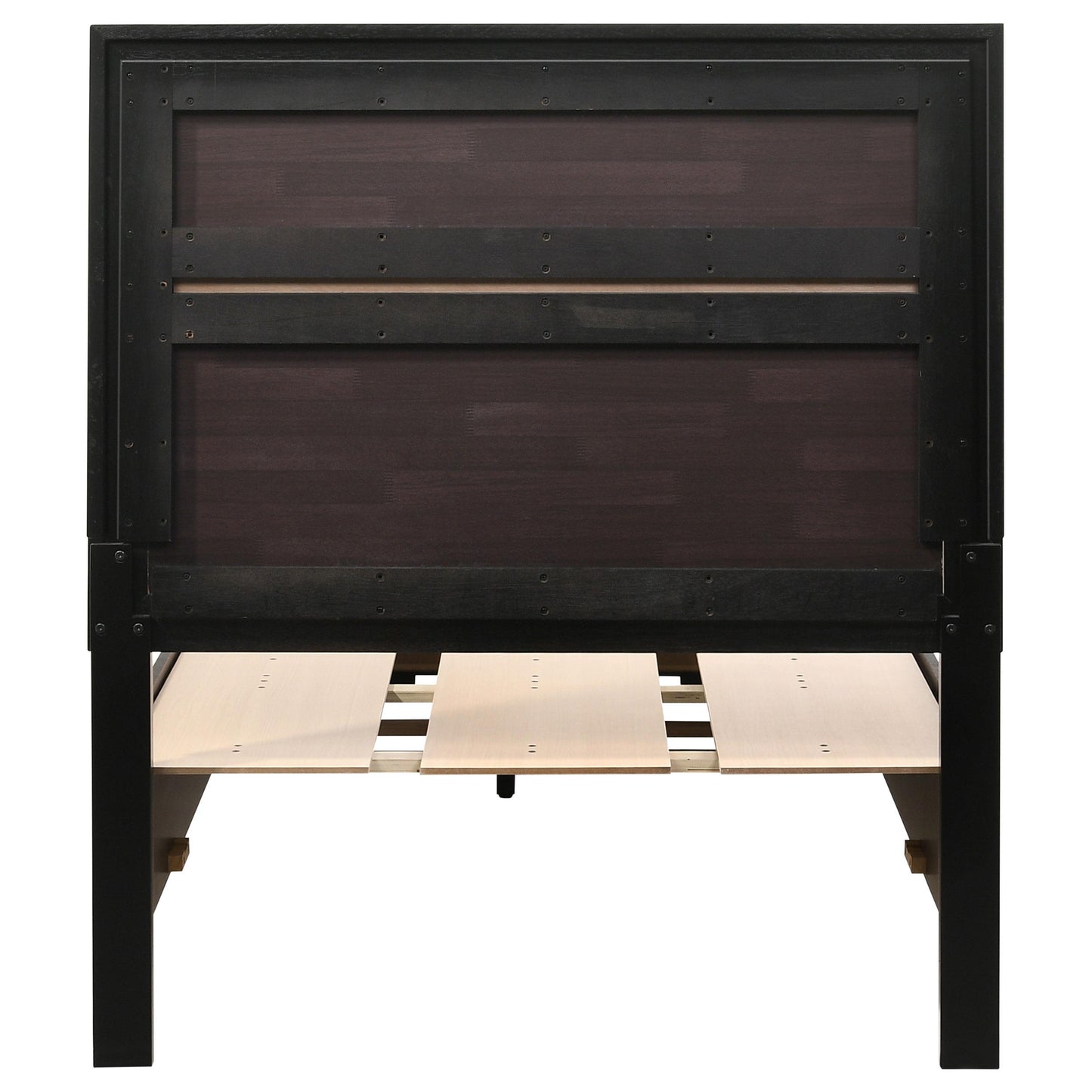 Coaster Furniture Miranda 206361T 51-inch Wood Twin Storage Panel Bed - Black IMAGE 7