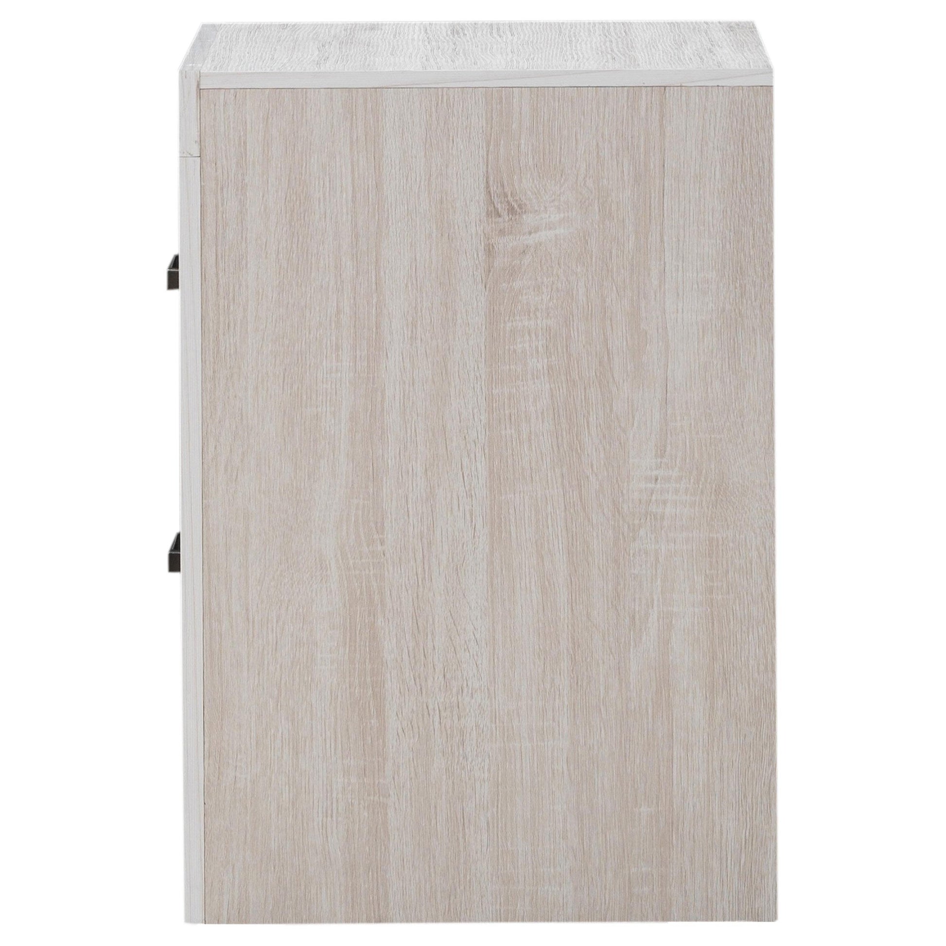  Coaster Furniture Brantford 207052 2-Drawer Nightstand - Coastal White IMAGE 4