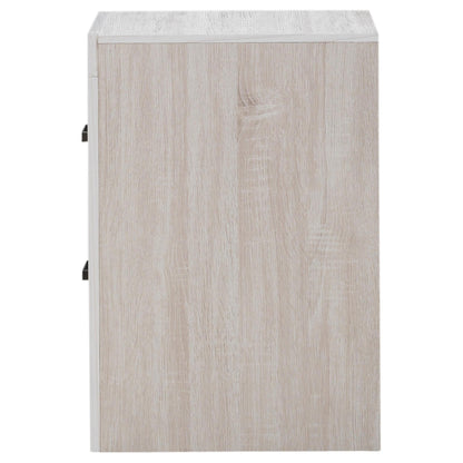  Coaster Furniture Brantford 207052 2-Drawer Nightstand - Coastal White IMAGE 4