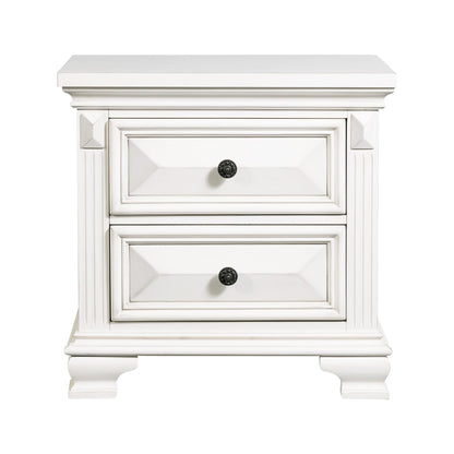 Elements International Calloway CY750NS 2-Drawer Nightstand IMAGE 2