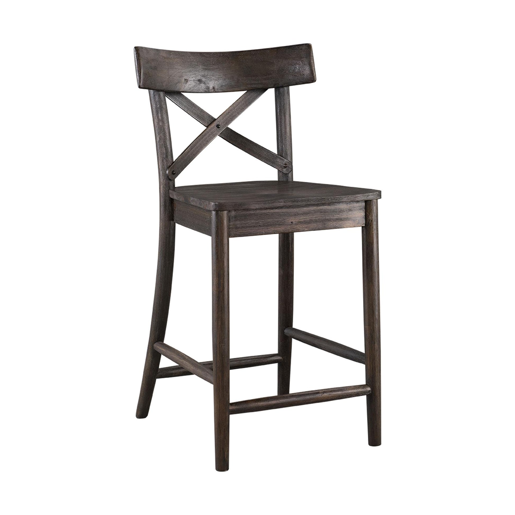  Elements International Coronado LCO100CST 24" Counter Height Stool IMAGE 1