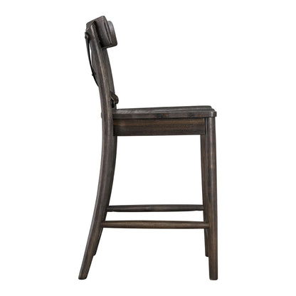  Elements International Coronado LCO100CST 24" Counter Height Stool IMAGE 3