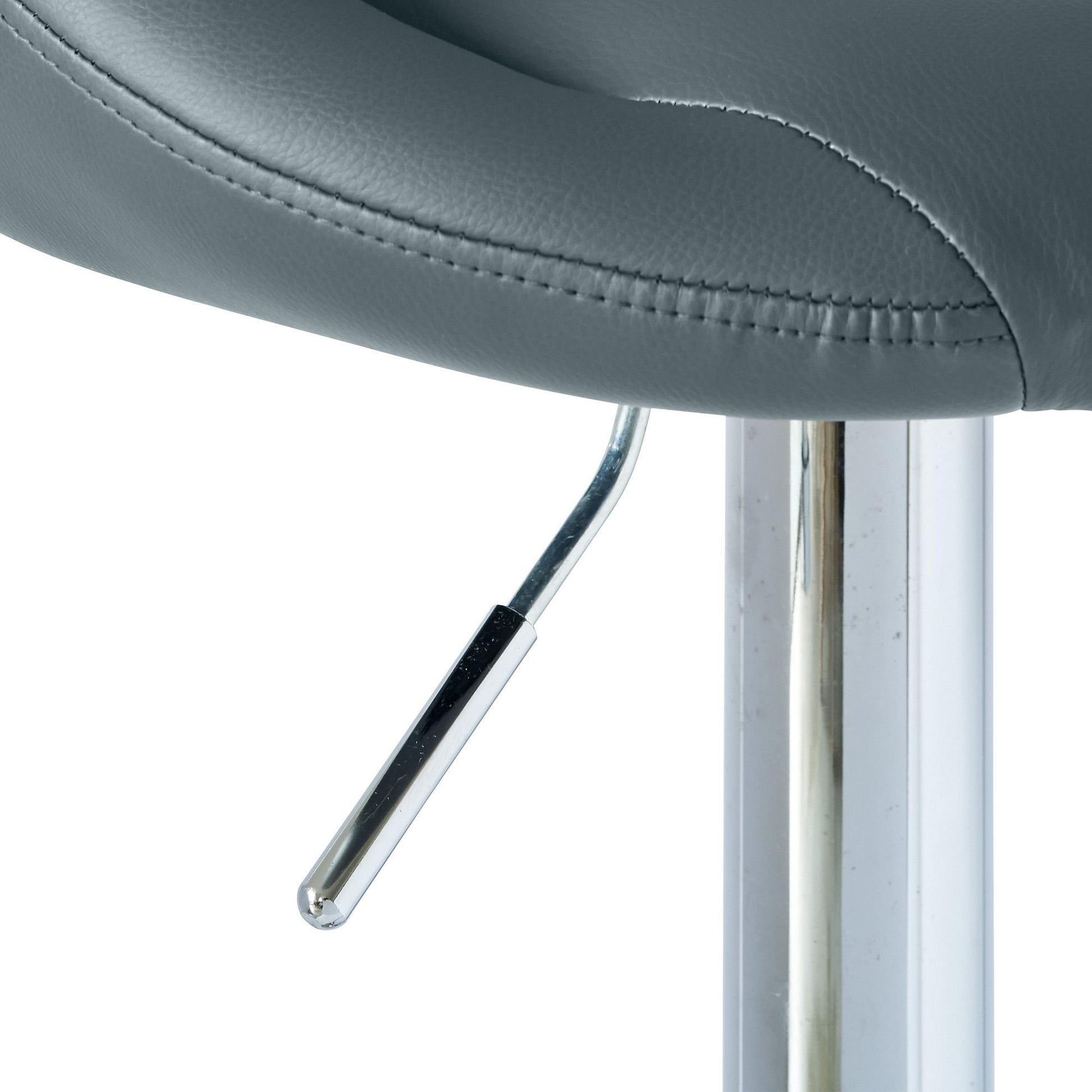  Elements International Melissa BMS900BSE Bar Stool - Gray IMAGE 6