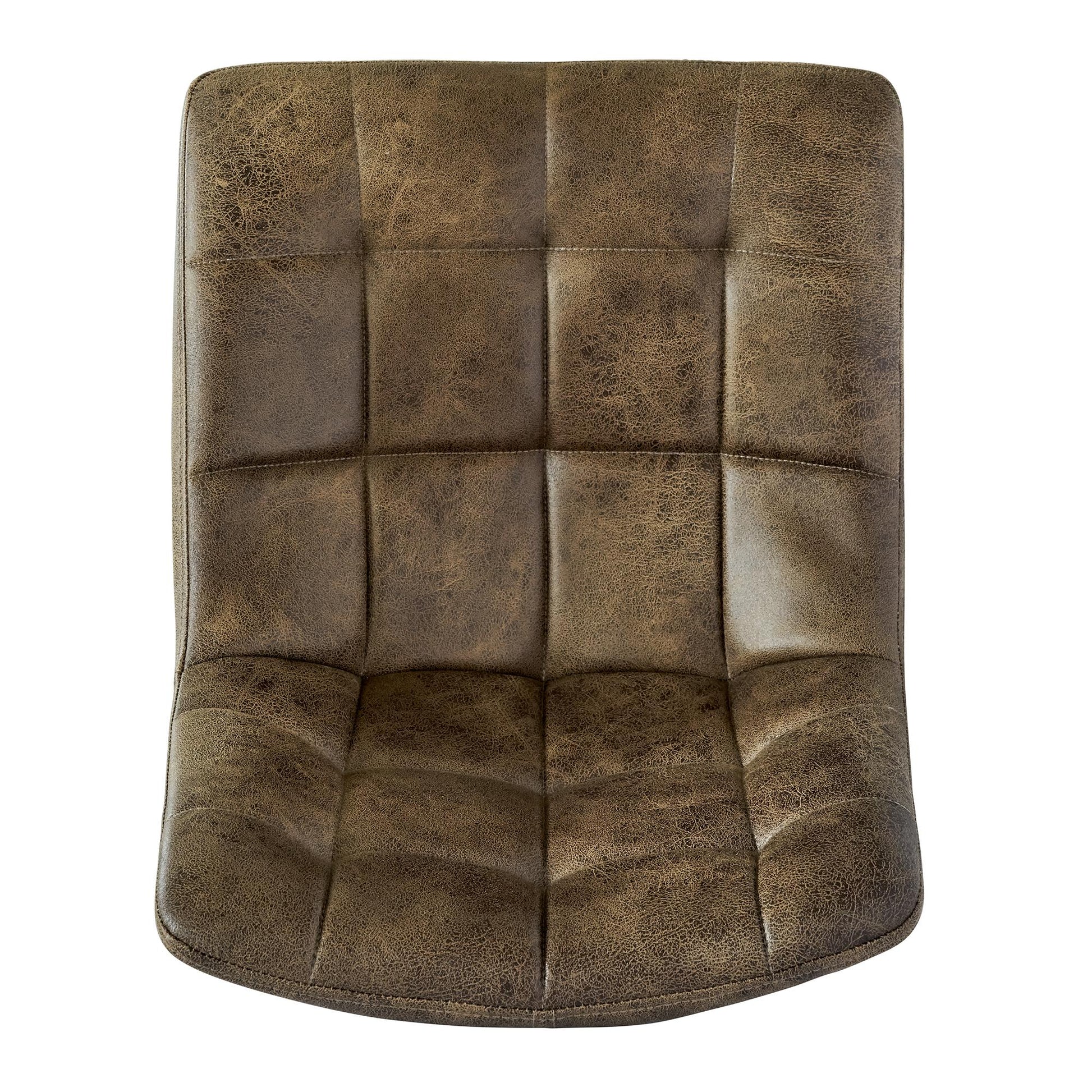  Elements International Seth BSH400BSE Bar Stool - Brown IMAGE 4