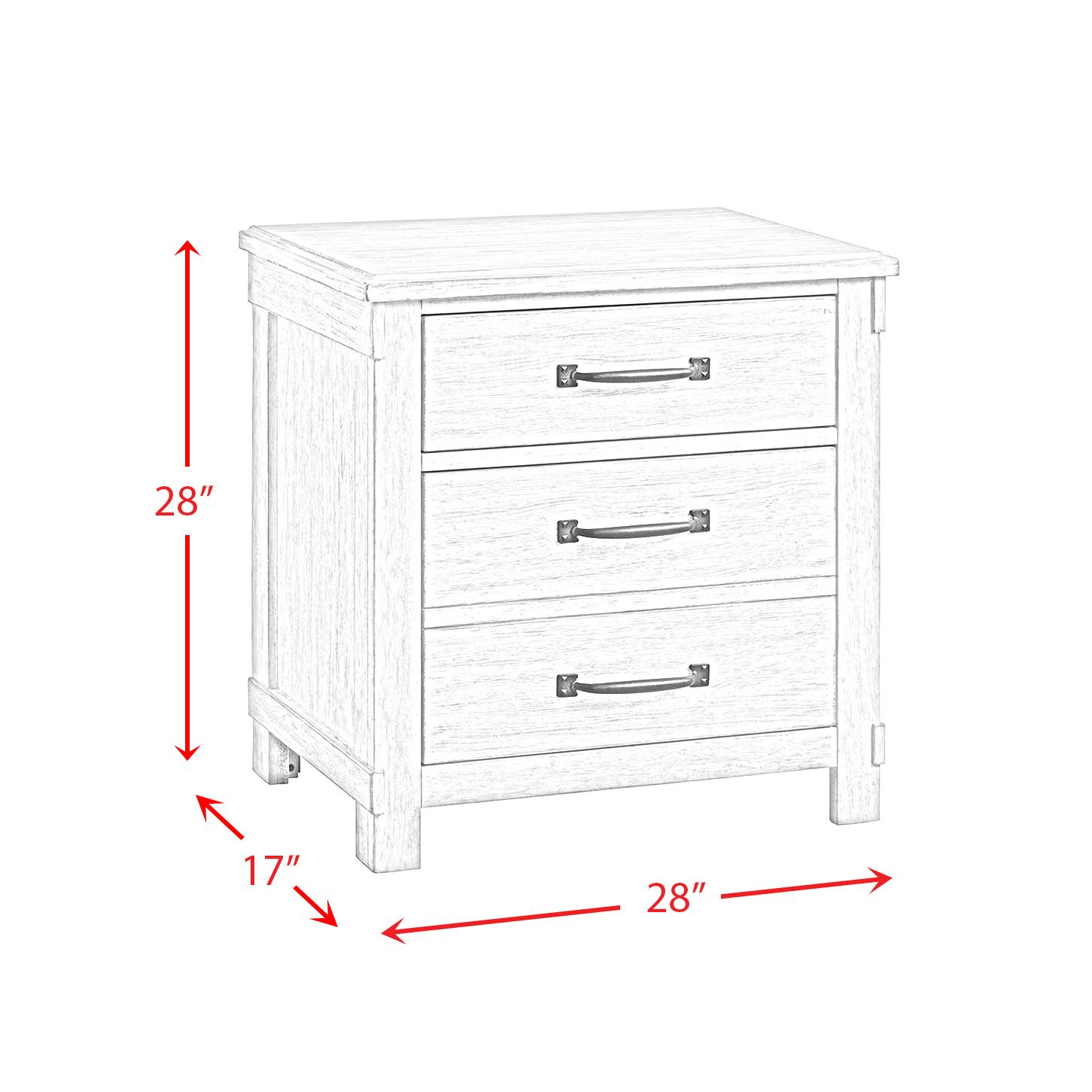 Elements International Scott SC600NS Nightstand with USB Ports IMAGE 11