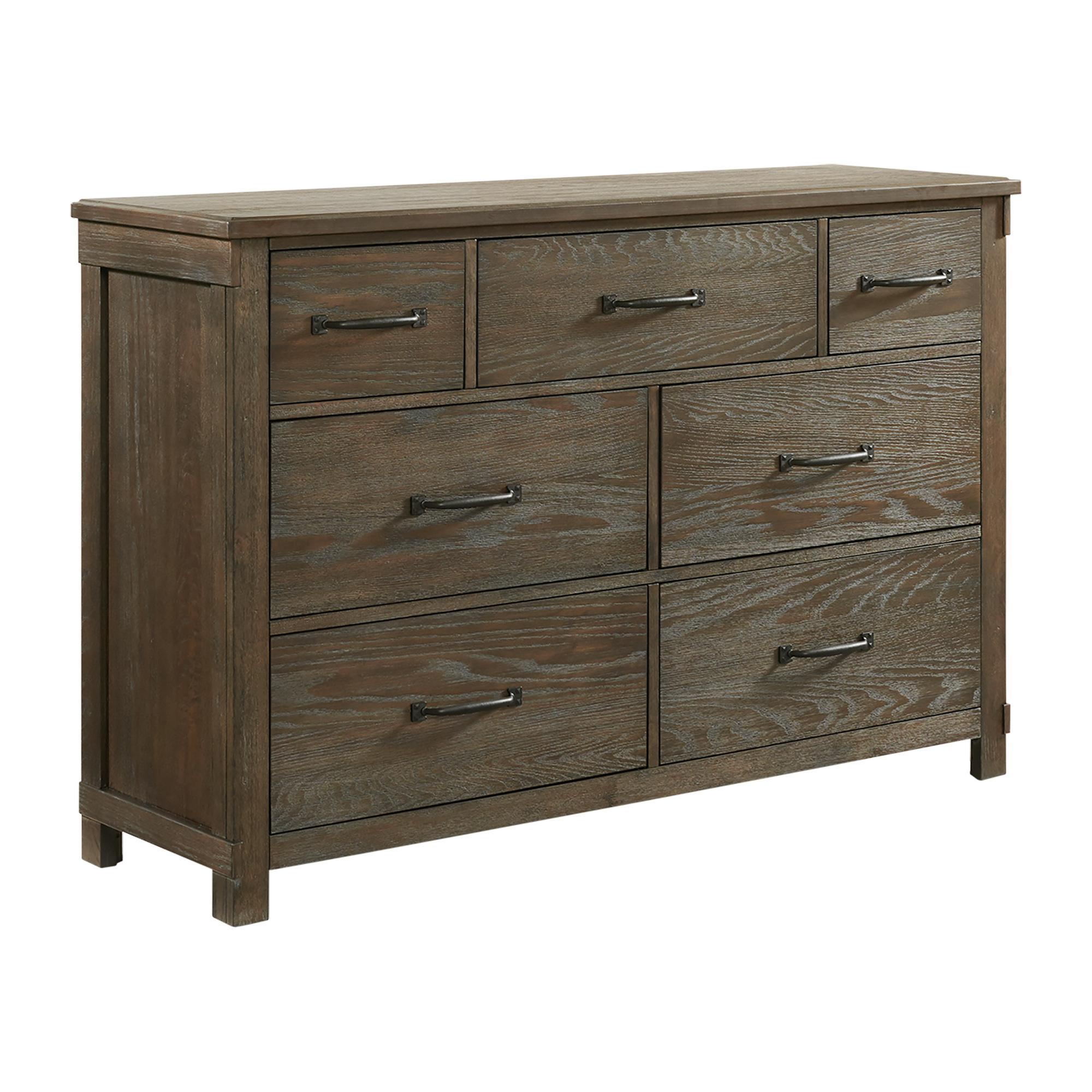 Elements International Scott SC300DR Dresser - Walnut IMAGE 1