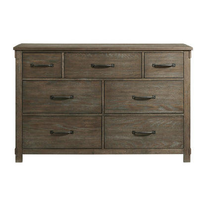 Elements International Scott SC300DR Dresser - Walnut IMAGE 2