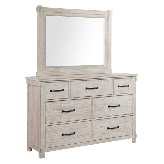 Elements International Scott SC600DRMR Dresser with Mirror Set IMAGE 1