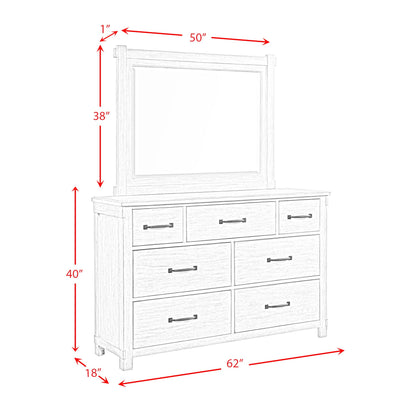 Elements International Scott SC600DRMR Dresser with Mirror Set IMAGE 12