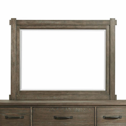 Elements International Scott SC300MR Dresser Mirror - Walnut IMAGE 1
