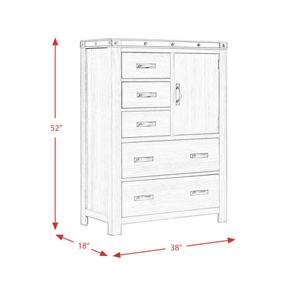 Elements International Wade WE600DC Gentleman's Chest IMAGE 12