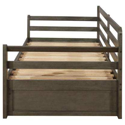  Coaster Furniture Sorrento 305706 2-Drawer Twin XL Daybed with Extension Trundle - Grey IMAGE 5