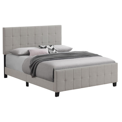 Coaster Furniture Fairfield 305952KE Upholstered Eastern King Panel Bed - Beige IMAGE 2