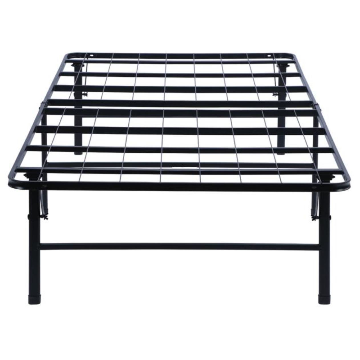  Coaster Furniture Mabel 305957Q Metal Queen Mattress Support Platform Bed - Black IMAGE 2