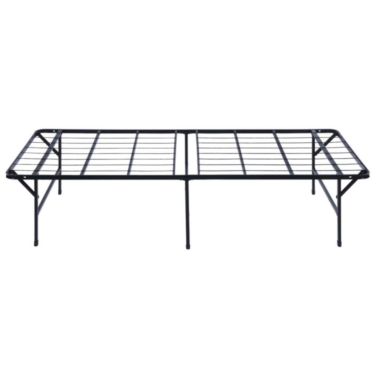  Coaster Furniture Mabel 305957KE Metal Eastern King Mattress Support Platform Bed - Black IMAGE 3