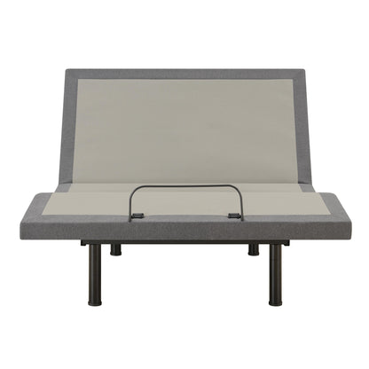 Coaster Furniture Clara 350131KE Eastern King Adjustable Bed Base - Grey and Black IMAGE 2