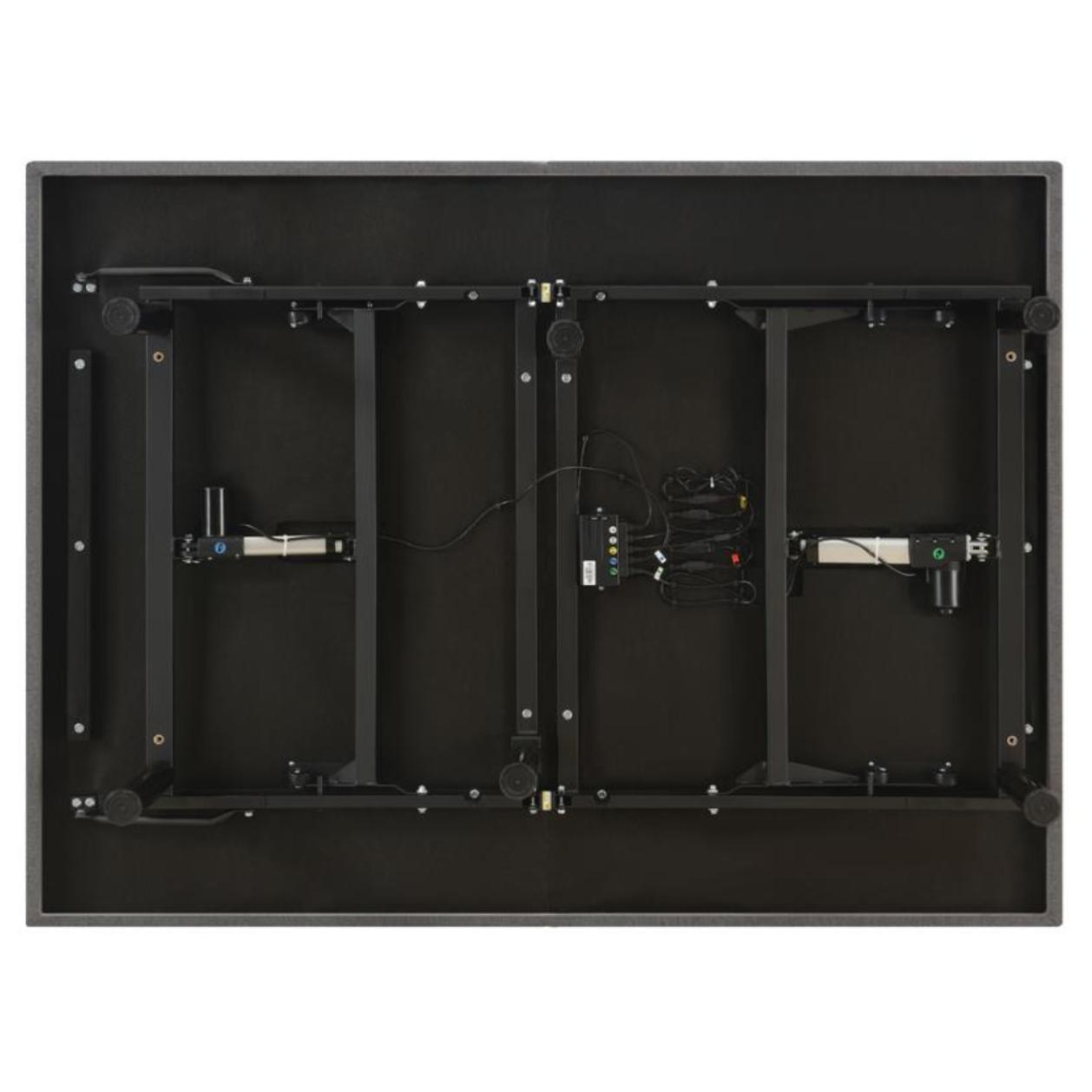  Coaster Furniture Clara 350131KE Eastern King Adjustable Bed Base - Grey and Black IMAGE 9