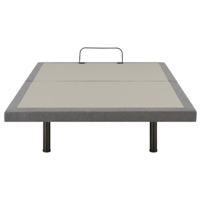  Coaster Furniture Negan 350132TL Twin Extra Long Adjustable Bed Base - Grey and Black IMAGE 4