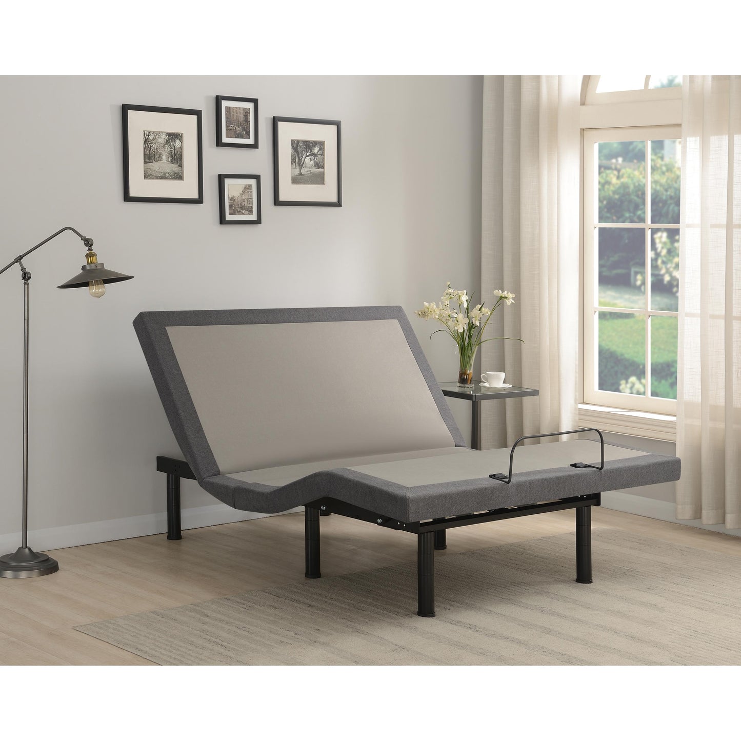 Coaster Furniture Negan 350132F Full Adjustable Bed Base - Grey and Black IMAGE 13